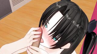 Uncensored Japanese Hentai anime Rin Jerk Off Instruction ASMR Earphones recommended