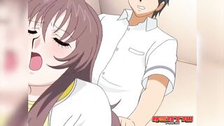 Hentai Pros - Takashi Fucks His Sister In Law's Miwa Asshole & His GF Misa Decides To Join Them