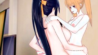 Futa Akeno x Irina[DxD] — 3D HENTAI