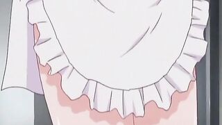 Hot Maid In A Naked Apron Pleases Master