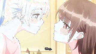 Reika is My Dear Queen 3 - Busty maid has hentai threesome with her master
