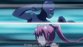 Magical Battle Maiden Lyristia 3 - Busty magical teen is fucked by a big purple hentai cock
