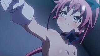 Magical Battle Maiden Lyristia 3 - Busty magical teen is fucked by a big purple hentai cock
