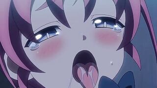Magical Battle Maiden Lyristia 3 - Busty magical teen is fucked by a big purple hentai cock