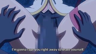 Magical Battle Maiden Lyristia 2 - Hentai magical girl squirts during rough gangbang
