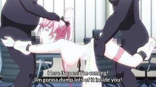 Magical Battle Maiden Lyristia 2 - Hentai magical girl squirts during rough gangbang