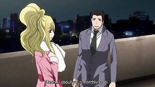 Lazy Man Real Estate 1 - Busty hentai boss is a freak who likes to fuck in other's houses