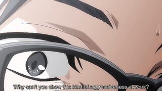 Snake and Spider 1 - Busty office boss gets railed by hentai blackmailing coworker