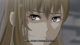 Meijyou Infatuation 3 - Chinese college woman is fucked by hentai blonde lesbian in dorm room