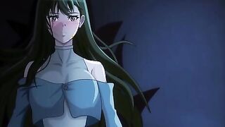 Meijyou Infatuation 3 - Chinese college woman is fucked by hentai blonde lesbian in dorm room