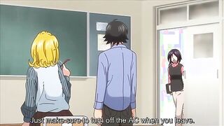 Honey Blonde 2 ep4 - Busty hentai blonde fucked in her asshole in classroom
