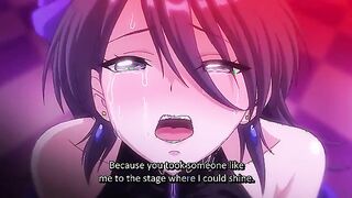 The Stained Star ~Black~ Tied up boyfriend watches while pop idol girlfriend hentai creampied