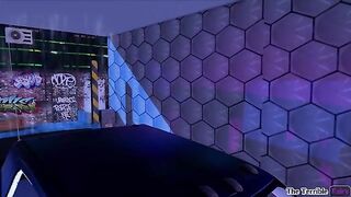So We Meet Again - 3D futanari bangs blonde in car