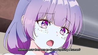 Does It Count If You Lose Your Innocence to an Android? 8 - Hentai yuri robot fixes busty owner