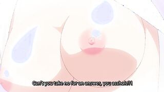 Strawberry Elegy 5 - Angry dude saves hentai blonde from rough banging