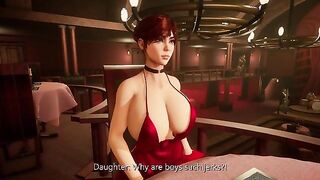 Daddy's Girl (preview) - Big tits daughter fucks father after dinner date