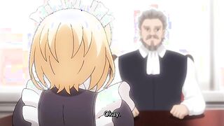Hero Princess Milia 4 - Busty hentai maid gets a dick up her asshole