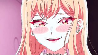 Guilty Hole 7 - Busty blonde rides a tied up hentai teacher outside