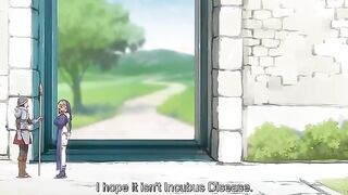 Stigma Aria 1 - Busty hentai nun drains balls of all their semen to cure incubus disease
