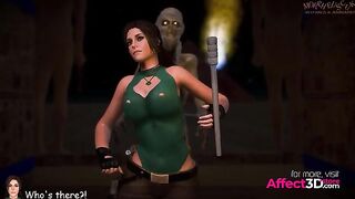 Mysterious Discovery (preview) - Lara Croft is ass fucked by a mummy