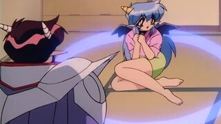 Trouble Evocation 2 - Cute hentai succubus is the slave of a human master