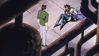 Trouble Evocation 2 - Cute hentai succubus is the slave of a human master