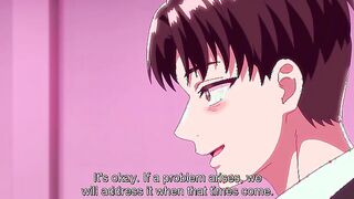 Guilty Hole 2 - Teacher face fucks a busty hentai woman in class