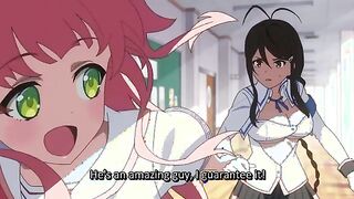 Nukitashi 6 (ecchi anime) - Hentai teen has a squirting orgasm while using a toy in classroom