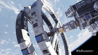 Nexus3 In My Orbit - Sexy busty blonde has best 3D sex in a space station