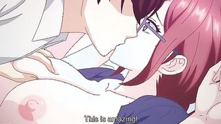 Corporate Cinderella 1 - Busty female boss dreams about coworker fucking her virgin hentai pussy