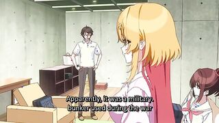 Nukitashi 2 (ecchi anime) - Pervert law violator pretends to have sex on the beach