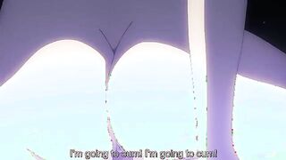 Semen Extraction Ward 10 - Nurse squirts on patient while he gets a hentai footjob