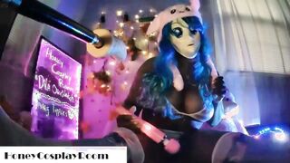 Honey0811 @honeycosplayroom -- D.Va OverWatch Gamer (Japanese Hentai Anime) PT.1 Vibrator and Dildo Play for Daddy