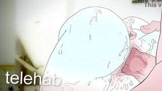 Hentai girl from the train cartoon