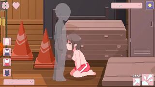 Stuck in storage Hentai Game