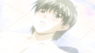 Hentai MILF with big boobs enjoys sex