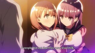 Cute Girls With Big Boobs Try Group Sex [Hentai]