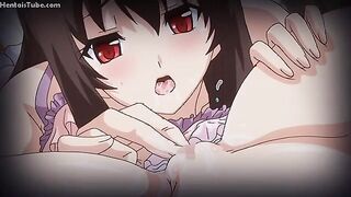 Lesbians hentai / anime porn / cute / dildo