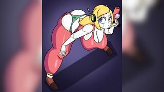 Curly Brace Robot GF Hentai Slideshow