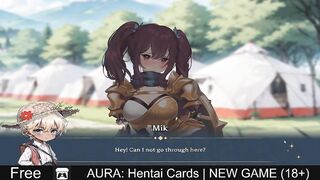 AURA: Hentai Cards (free game itchio) Adventure, Card Game, Visual Novel,2D, Adult, Anime, Eroge, Erotic, Hentai, Romance, Singleplayer