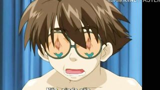 hentai nerd getting hot