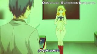 Idol girl gets fucked to win a contest - Hentai Dearest Blue