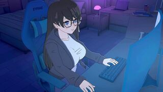 Hentai Gamer Girl Room Encounter