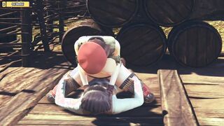 Hentai 3D - Making love with female soldiers