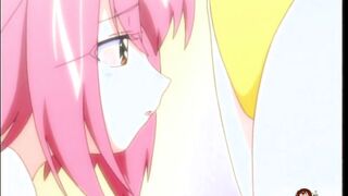 Barerly Legal Teens loves licking each others pussy in the bathroom! Hentai.xxx
