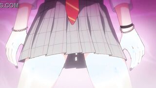 Two Hot Hentai College Sluts Love Passionate Sex