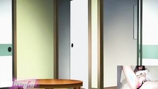 Maid Hentai with Master in washroom. Naked Maid Hantai . step sister hentai