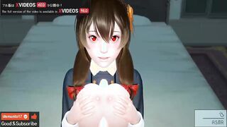 Japanese Hentai animation konosubarashiisekainishukufukuwo Yunyun paizuri ASMR