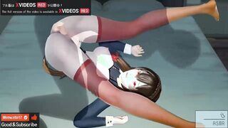 Japanese Hentai animation konosubarashiisekainishukufukuwo Yunyun paizuri ASMR