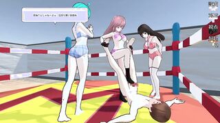 HENTAI game sub slave bottom man